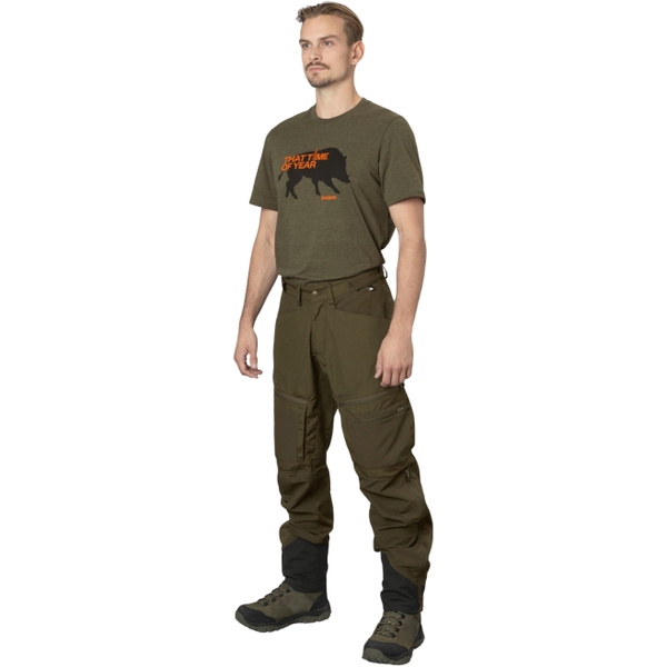 Seeland Mens That Time T-shirt 40351 - Pine Green Melange